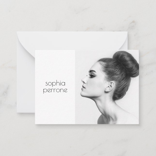 Professional Artist and Photographer Photo Card (Front)