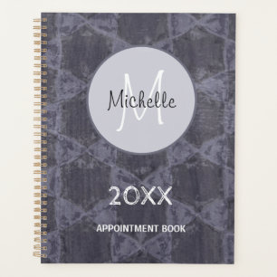Professional Artistic Blue Watercolor Personalise Planner