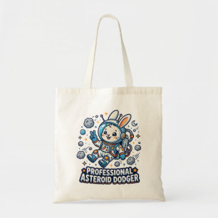 Professional Asteroid Dodger Bunny Tote Bag