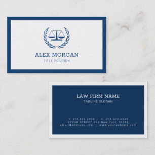 Professional Attorney Business Card