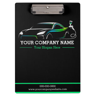 Professional Auto Body Paint Shop Automotive Clipboard