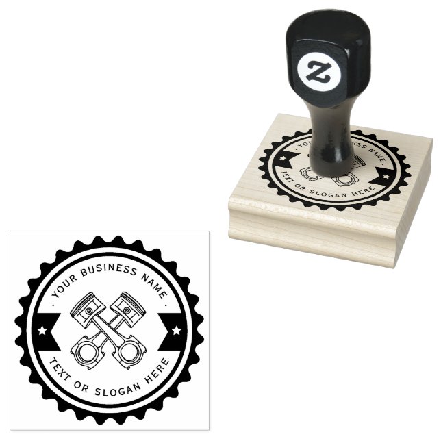  Professional  Auto mechanic Rubber Stamp (Stamped)
