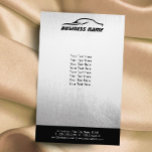 Professional Automotive Auto Repair Metal Flyer<br><div class="desc">Professional Automotive Auto Repair Metal Flyers.</div>