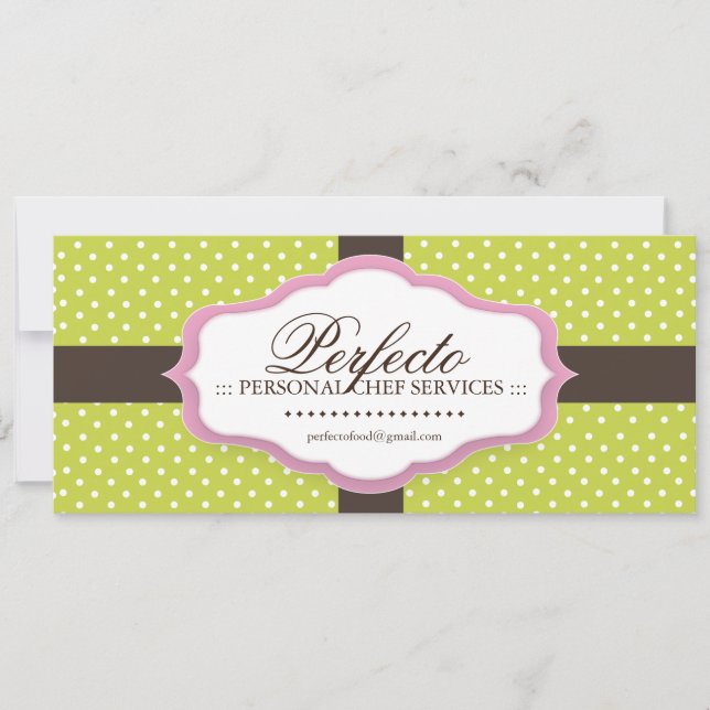 Professional Bakery Boutique Gift Certificate (Front)