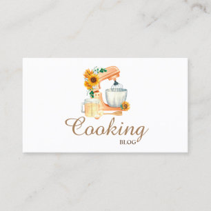 Professional,Bakery Hand Tools,Sunflowers,Cooking Business Card