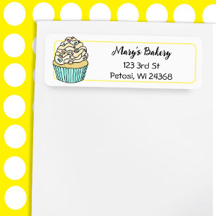 Professional Bakery Personalized Return Address Label
