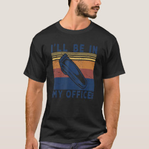 Professional Barber I'll Be In My Office Vintage C T-Shirt