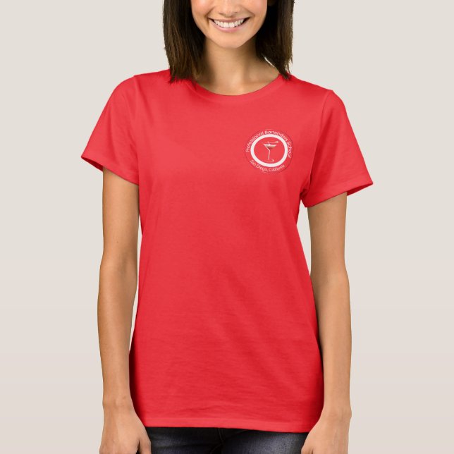 Professional Bartenders School Womans Tee (Front)