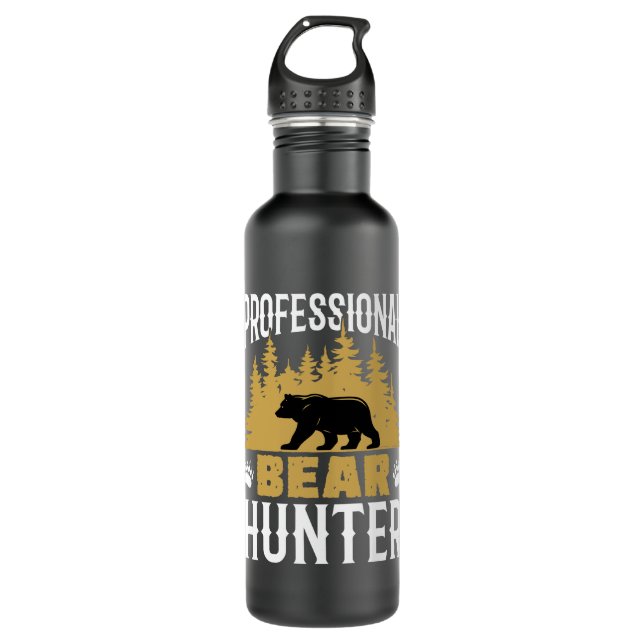 Professional Bear Hunter 710 Ml Water Bottle (Front)