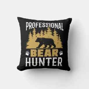 Professional Bear Hunter Cushion