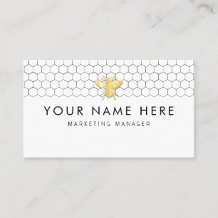 professional Bee BeeKeeper Honey                 Business Card