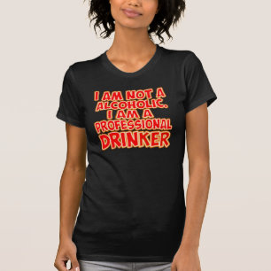 Professional Beer Drinking T-Shirt