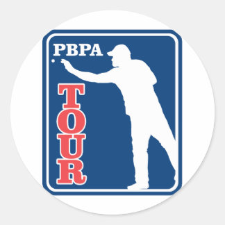 Professional Beer Pong Association Classic Round Sticker