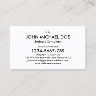 Professional Best Business Card