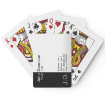 professional black/white (monogrammed)