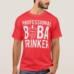 Professional Boba Drinker Bubble Tea Premium T-Shirt