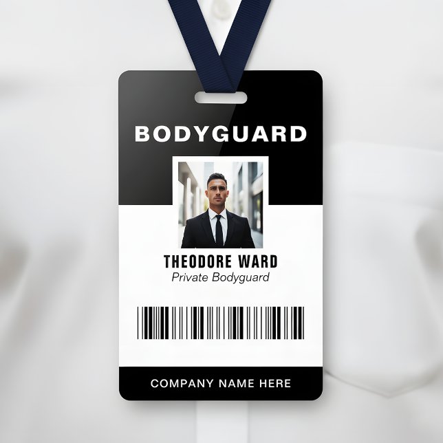 Professional Bodyguard ID Private Security Badge (Creator Uploaded)