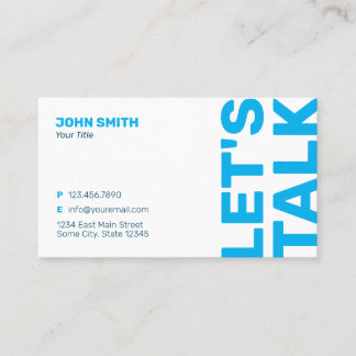 Professional Bold Minimalist Modern Business Card