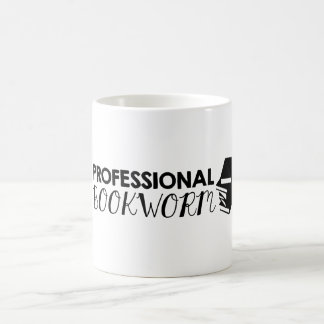 Professional bookworm coffee mug