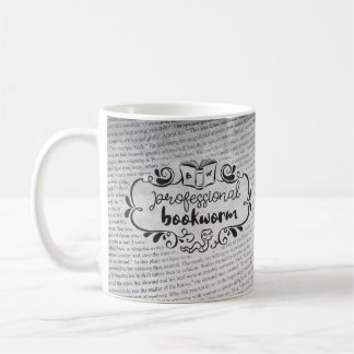 Professional Bookworm Paper Coffee Mug