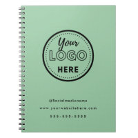 Professional Branding Minimalist Logo Mint Green