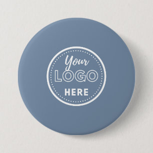 Professional Branding Promotional Logo Periwinkle 7.5 Cm Round Badge