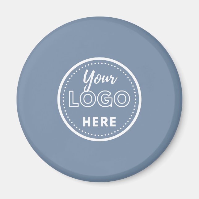 Professional Branding Promotional Logo Periwinkle Magnet (Front)