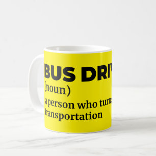 Professional Bus Operator Definition Coffee Mug