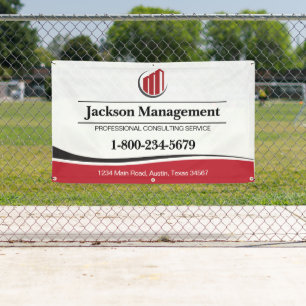 Professional Business Banner with Your Logo