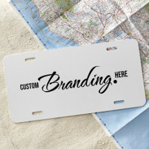 Professional Business Branded Logo White