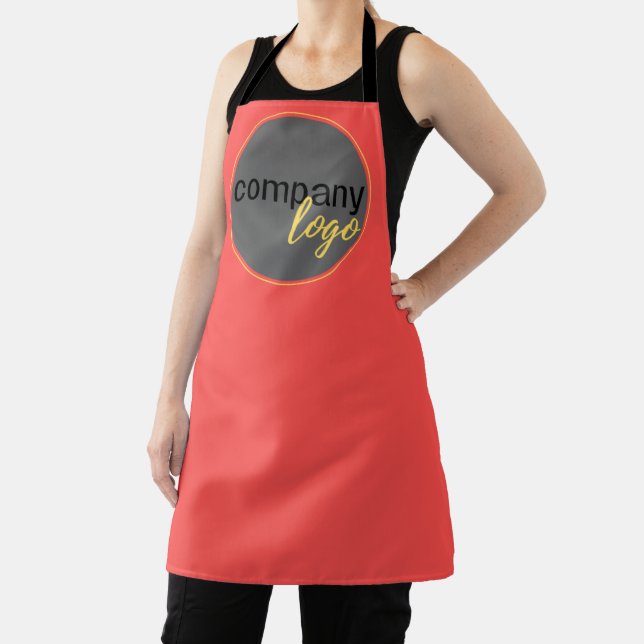 PROFESSIONAL BUSINESS BRANDED UNIFORM CUSTOM LOGO APRON (Insitu)