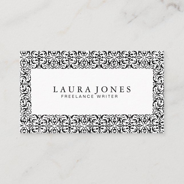 Professional Business Card (Front)