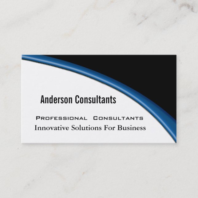 Professional Business Card (Front)