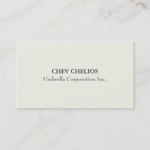 Professional Business Card