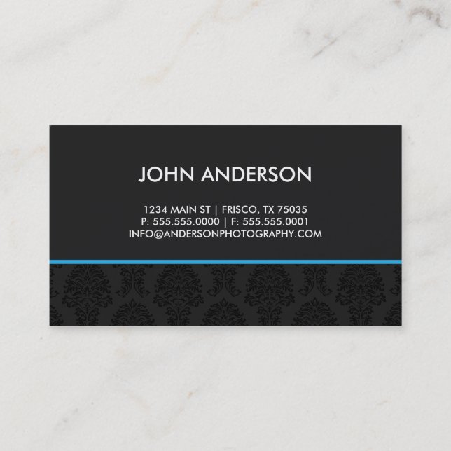 Professional Business Card (Front)