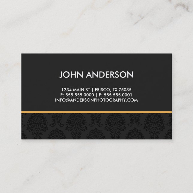 Professional Business Card (Front)