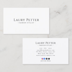 Professional business card