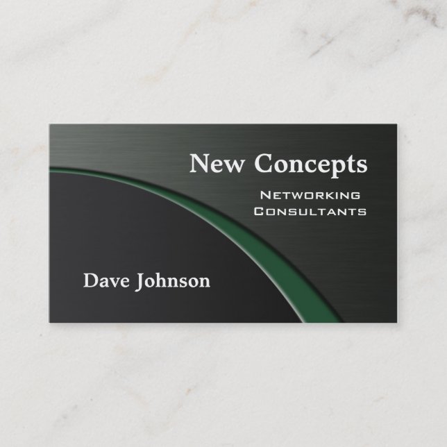 Professional Business Card (Front)
