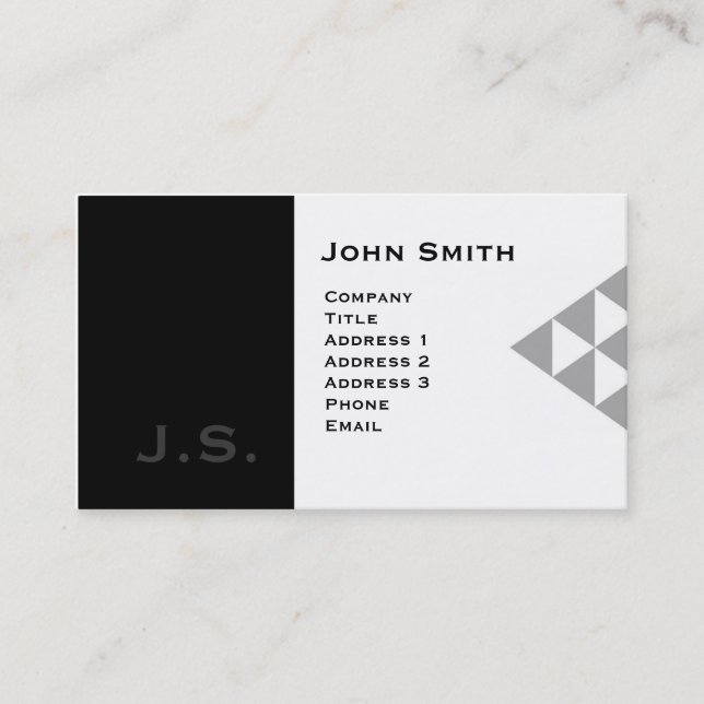 Professional Business Card 1 (Front)