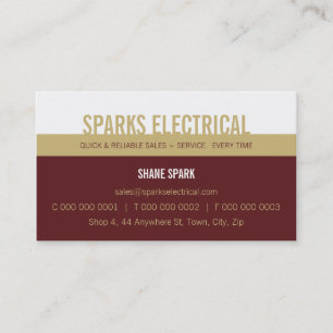 PROFESSIONAL BUSINESS CARD :: bold block2 12L
