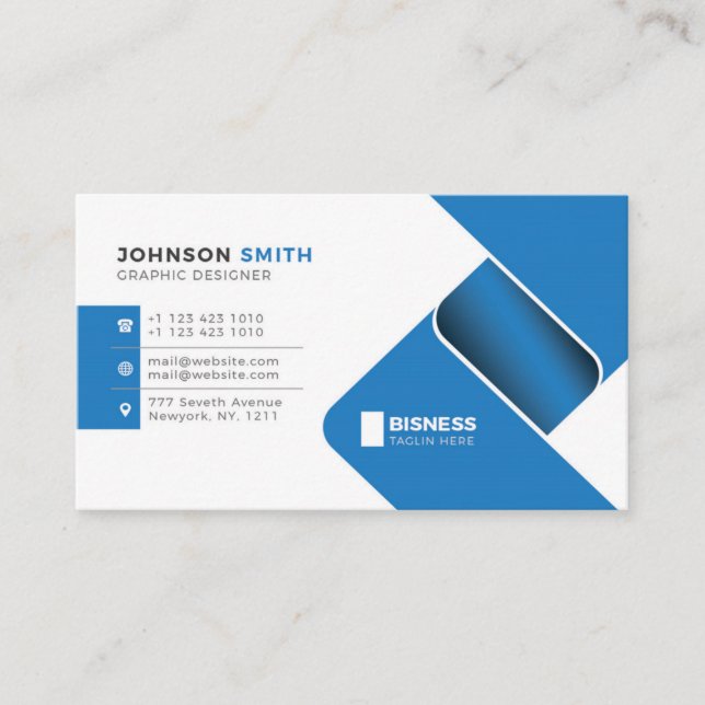professional business card designs template (Front)