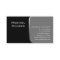 Professional Business Card Financial Planner Grey
