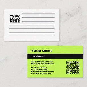 Professional Business Card for Entrepreneur