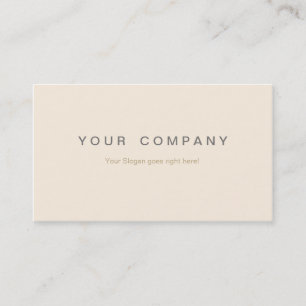 Professional business card peach / gold