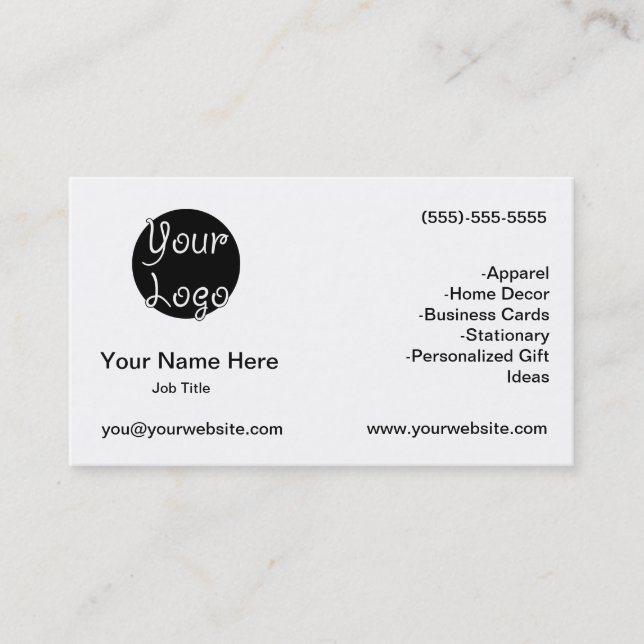 Professional Business Card Template (Front)
