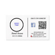 Professional Business Card with a Modern and Innov