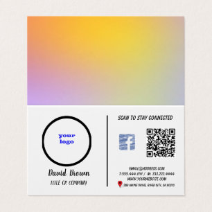 Professional Business Card with a Modern and Innov