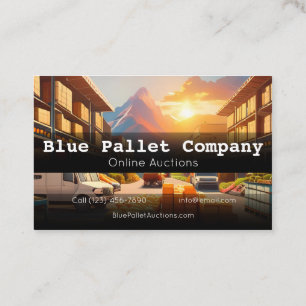 Professional Business Cards for Pallet and Online