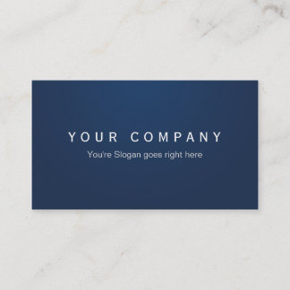 Professional business cards Navy Blue
