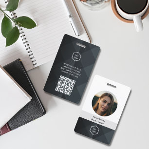 Professional Business Company Corporate logo ID Badge